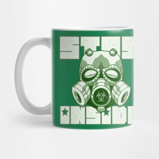 Stay Inside Gas Mask Mug